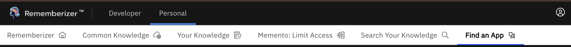 탐색 바에서 앱 디렉토리 페이지 탐색