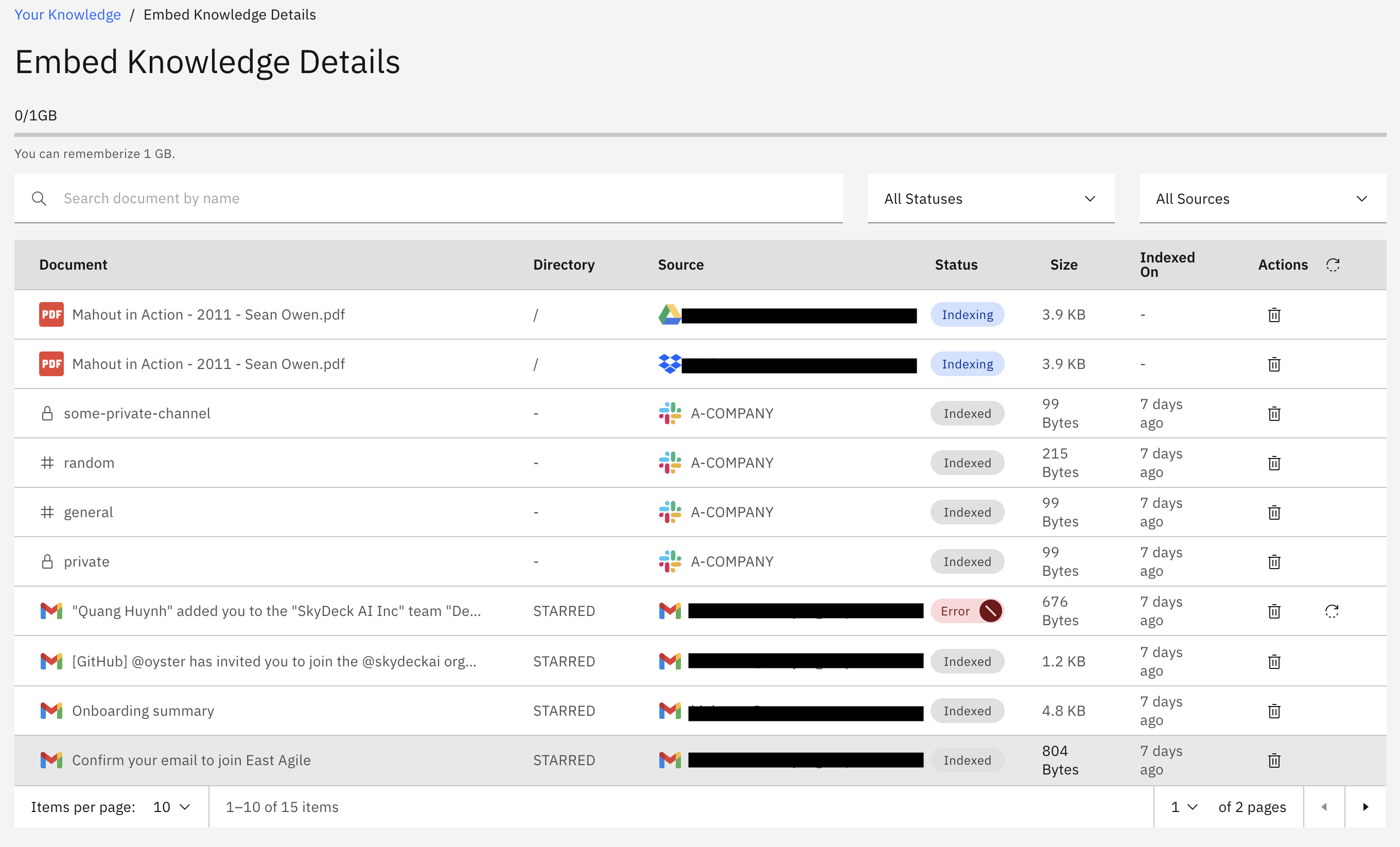 임베드 지식 세부정보 페이지